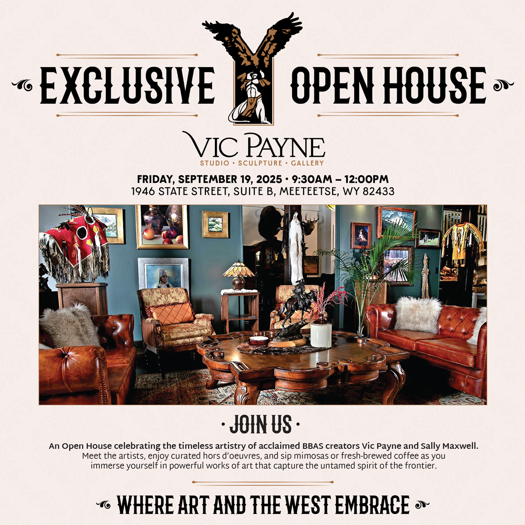 Vic Payne Studio Open House Notice